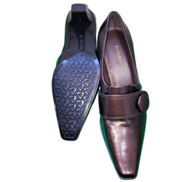 Liz Claiborne Classic Brown Heels - Picture 4 of 6